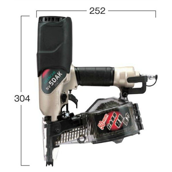 工機ホールディングス ロール釘打機 ケース付 NV50AK（直送品） - アスクル