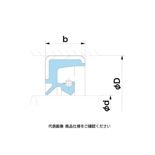 NOK（エヌオーケー） オイルシール 大型TB TB64069025 1個（直送品