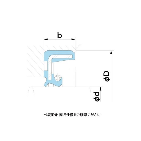 NOK オイルシール TCV TCV204011 1セット(7個)（直送品） - アスクル