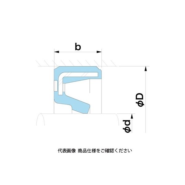 NOK オイルシール VC VC50656 1セット(10個)（直送品） - アスクル