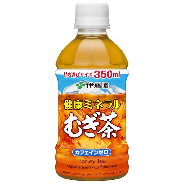 伊藤園 健康ミネラルむぎ茶 350ml 1箱（24本入） 麦茶 お茶 小容量 ペットボトル