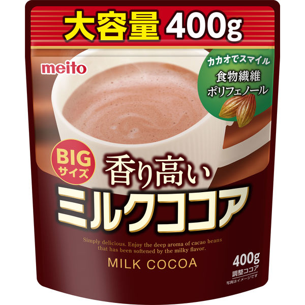 名糖産業　香り高いミルクココア　1セット（400g×3袋）