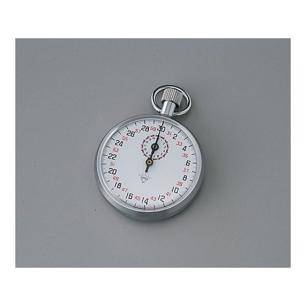 アズワン ストップウォッチ(手巻き式) 15分計 JCSS校正証明書付 504 1