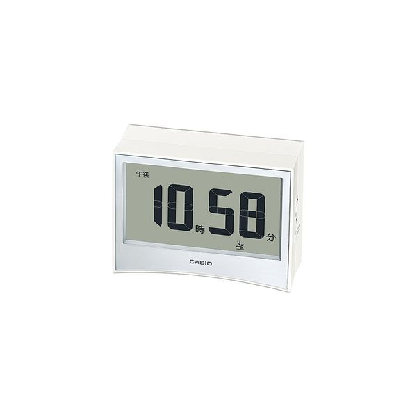 CASIO（カシオ）置き時計 [電波 アラーム 温湿度 カレンダー] 96×36×71mm DQD-S01J-7JF 1個