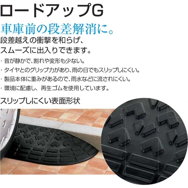リッチェル 10cm段差用 本体 ロードアップG 9010 40721-9 1セット（2枚