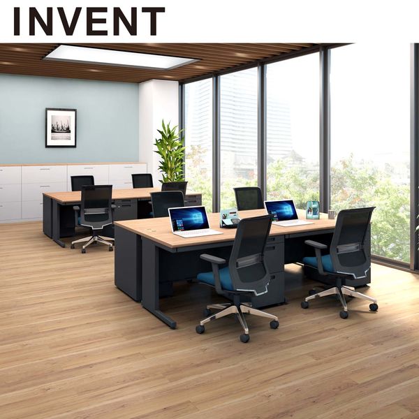 組立設置込】コクヨ インベントデスク INVENT 平机 幅1000×奥行600×高