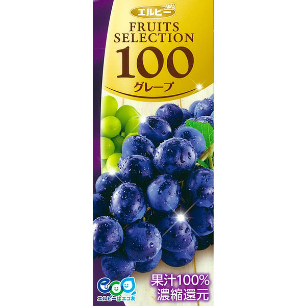 アウトレット】エルビー Fruits Selection グレープ 2031 ジュース