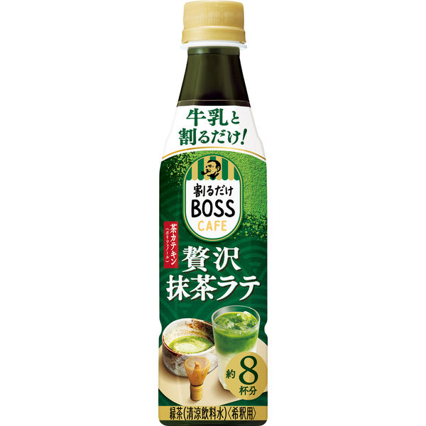 サントリー 割るだけボスカフェ 贅沢抹茶ラテ 340ml 1セット（48