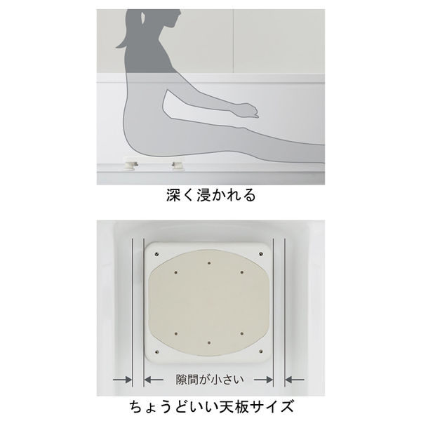 幸和製作所 ユニプラス 浴槽内いす80・120-200 BSN09 レッド