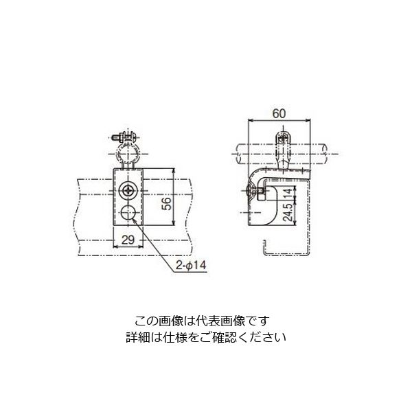 ネグロス電工 パイラック 溶融亜鉛 ZK10L 1セット(10個)（直送品