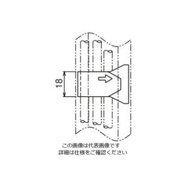 DKB2N レースウェイ(電線保持具) ネグロス電工 1箱(20個) DKB2N