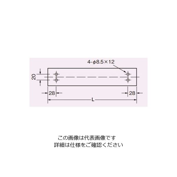 ネグロス電工 配管架台システムチャンネル ZDP3G46 1本（直送品 