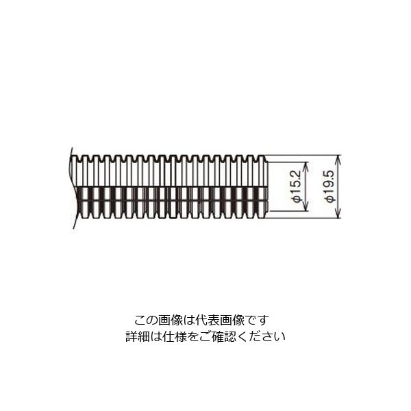 ネグロス電工 ケーブル保護チューブ CCP1510 1巻（直送品） - アスクル