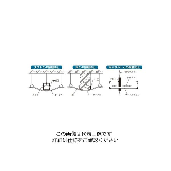 ネグロス電工 ケーブル保護テープ PT2 1巻（直送品）