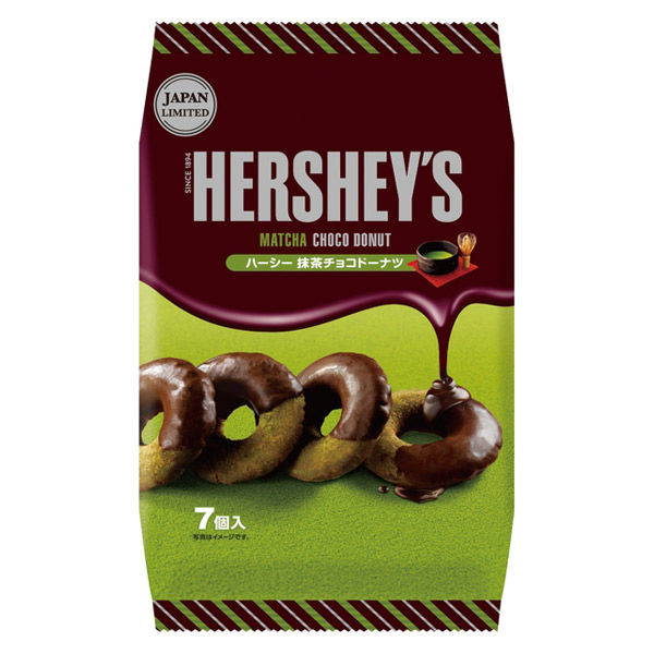 HERSHEY'S ハーシー 抹茶チョコドーナツ 3袋 洋菓子 ドーナツ - アスクル