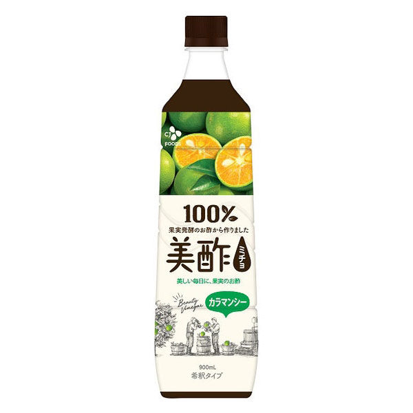 CJジャパン 美酢（ミチョ）カラマンシー 900ml 1セット（3本） - アスクル