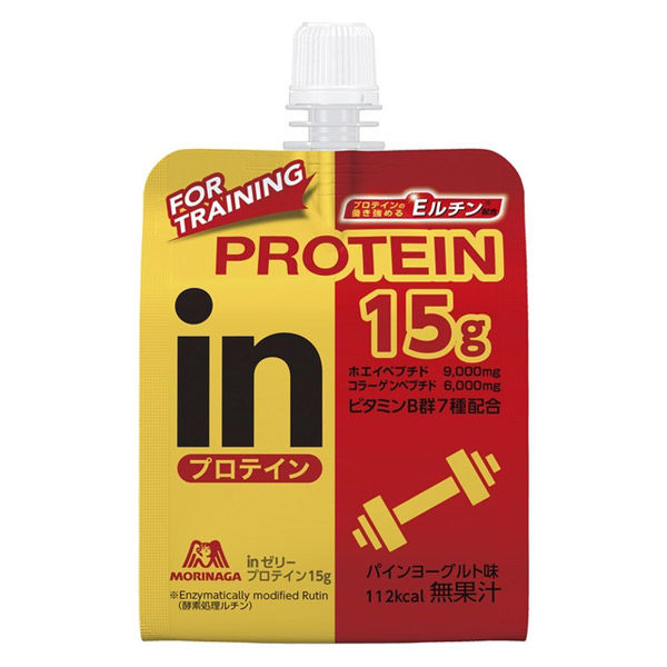 森永製菓 inゼリー（インゼリー） プロテイン15g 1セット（36袋：6袋入