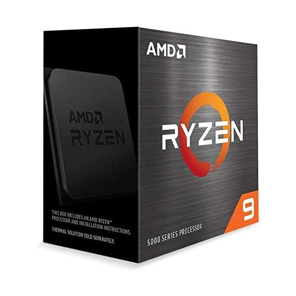 CPU AMD Ryzen 9 5950X 3.4GHz 16コア/32スレッド 105W 100-100000059WOF 【CPUクーラー別売】  1個