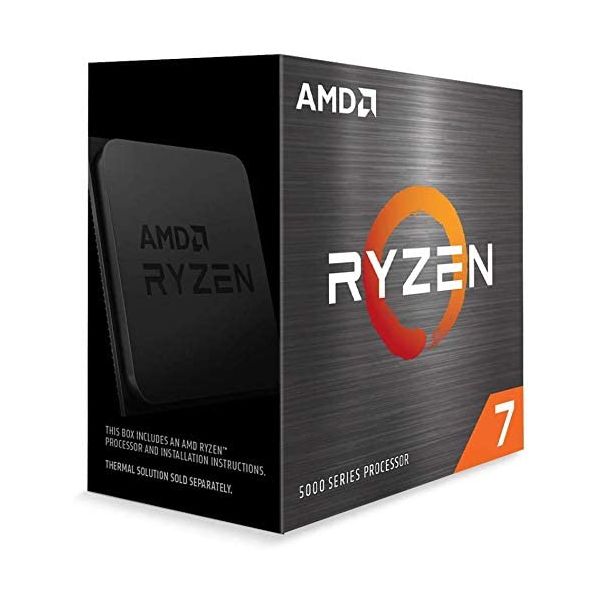 CPU AMD Ryzen 7 5800X 3.8GHz 8コア/16スレッド 36MB 105W 100-100000063WOF  【CPUクーラー別売】1個
