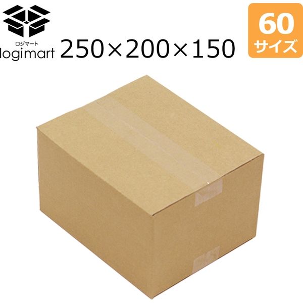 ロジマート 60サイズ ダンボール【NO12】20枚 C5 BF 51z12-20 1セット