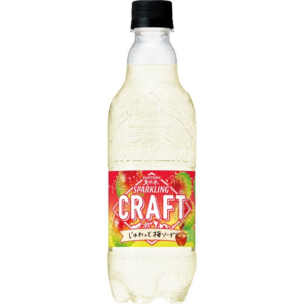 サントリー 天然水スパークリングCRAFT じゅわっと梅ソーダ