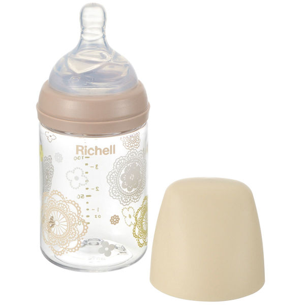 リッチェル おでかけミルクボトル プラスチック製ほ乳びん 0-3ヵ月頃 1
