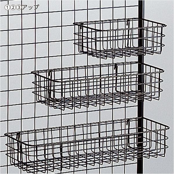 ストア・エキスプレス ネット用網カゴ 黒W84cm 2529-240 1個