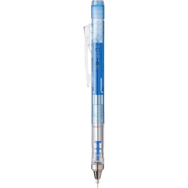 トンボ鉛筆 モノグラフ クリアブルー シャープペン 0.5mm DPA-138B 5コ（直送品）