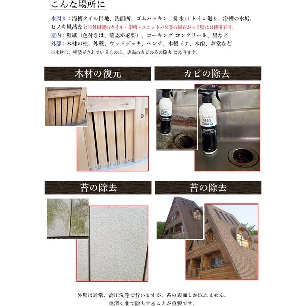 榮建設 超強力カビ取り剤 Mold ZERO 6300021960 1本 - アスクル