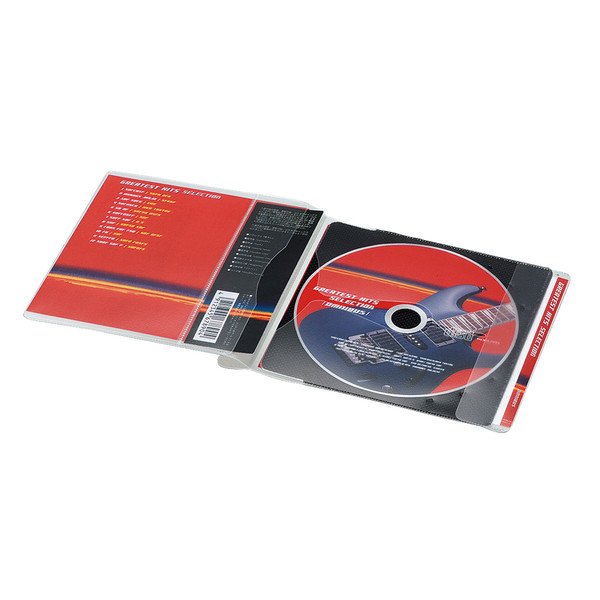 コクヨ CD/DVD用ファイルリフィル CDサイズ専用 1枚収容 EDF-CMP1-5 1セット（15枚：5枚入×3セット）（直送品）