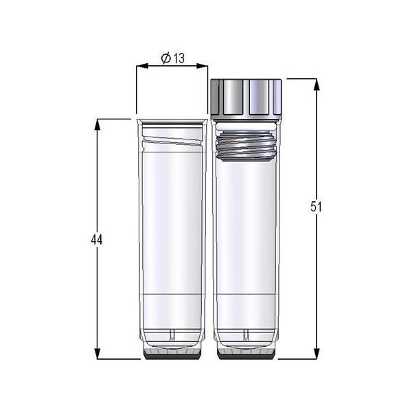 2Dバーコード付クライオチューブ Internall thread 4.0mL プレ