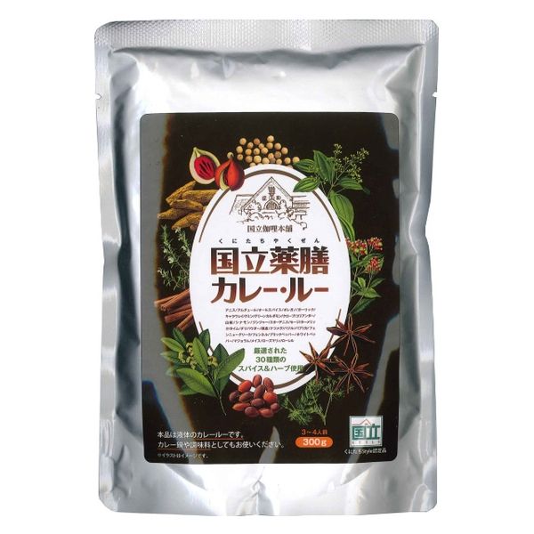 国立薬膳カレー・ルー 液体 300g 1セット（1個×3）AKプラス