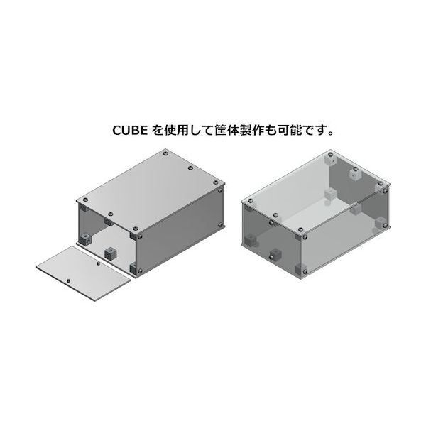 タカチ電機工業 タカチ キューブスペーサー CUBE10-M3 1袋(2個