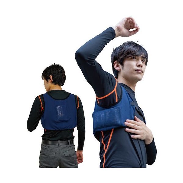 KOOLER クールベスト メッシュ素材 クールベスト メッシュ素材 ブラック・グレー