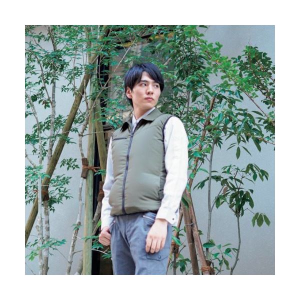 20204 空調ベスト アーミーグリーン 服のみ