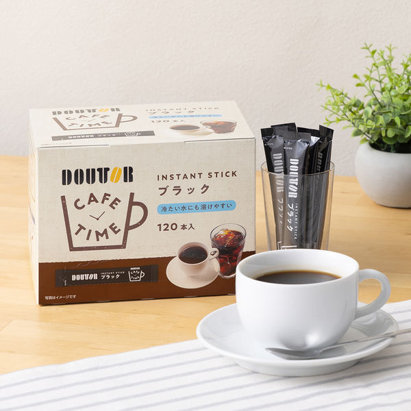 スティックコーヒー】ドトール カフェタイム ブラックスティック 1