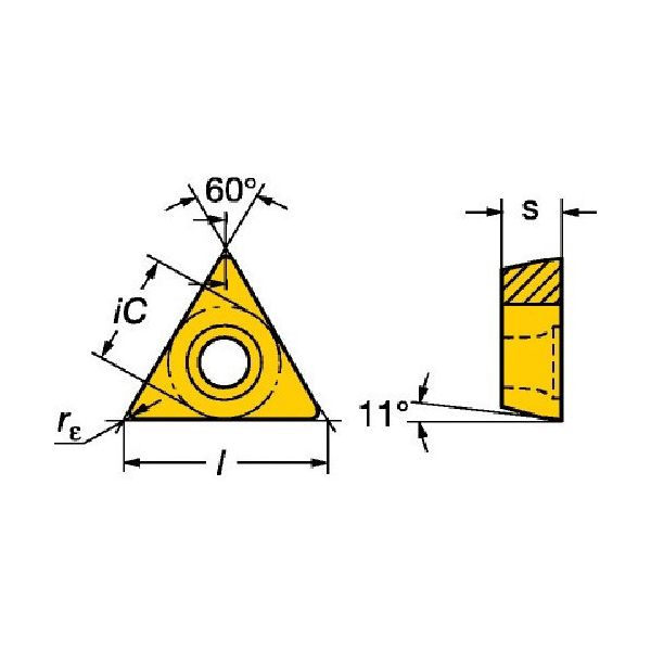 サンドビック SANDVIK コロターン111 旋削用ポジチップ(120) 1515 TPMT 09 02 04-PF 1セット(10個)(直送品) サンドビック SANDVIK コロターン111 旋削用ポジチップ(120) 1515 TPMT 09 02 04-PF 1セット(10個)(直送品)