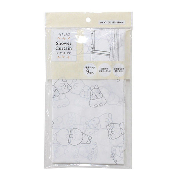 エコー金属 シャワーカーテン 2299-449 1箱(10入)（直送品