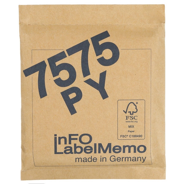 プリントインフォームジャパン インフォ ラベル全面粘着ふせん 75×75mm