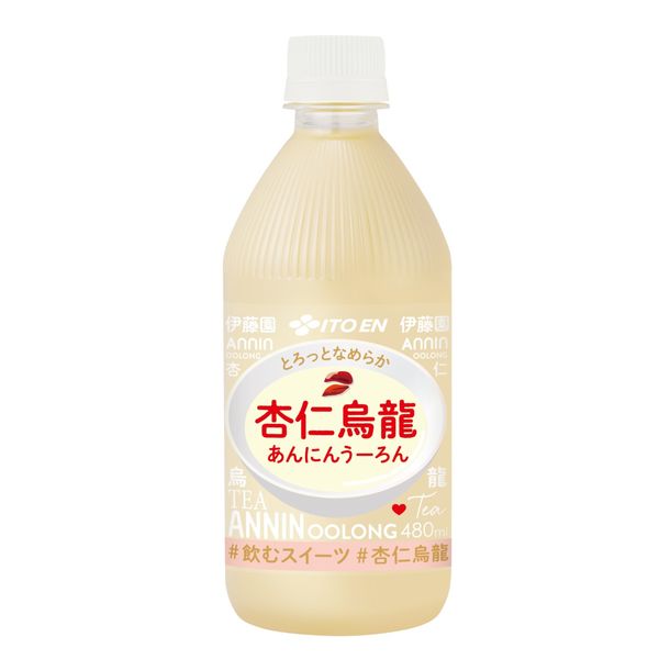 Amazon.co.jp: 伊藤園 とろっとなめらか 杏仁烏龍 480ml×24本