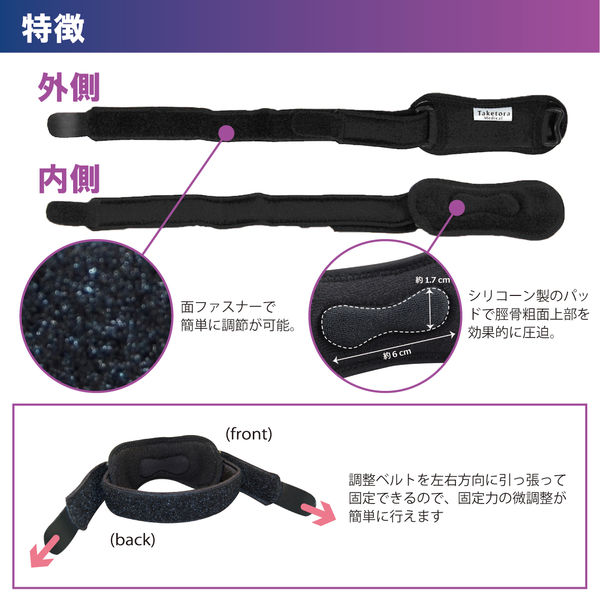 膝サポーター（オスグッド） ガードラーOSバンド 037390 1枚