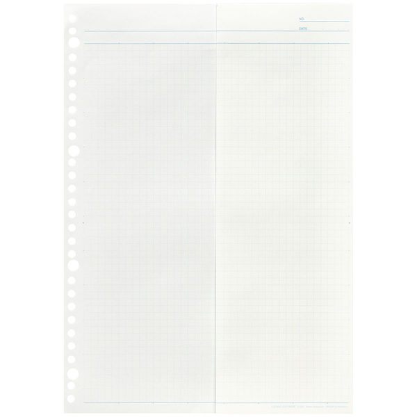MARUMAN マルマン 書きやすいルーズリーフ A4 30穴 5mm方眼罫 50
