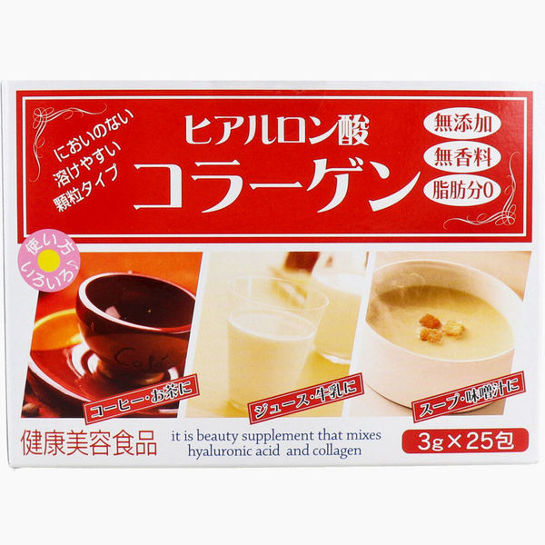 ウェーブ「ヒアルロン酸コラーゲン」 健康補助食品72g(3g×24袋包)×10箱 ウェーブ「ヒアルロン酸コラーゲン」 健康補助食品 72g(3g×24袋