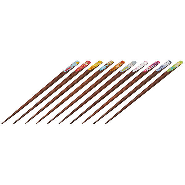 ANNTS4BOX 天削げ箸 21cm 10本セット 【ディズニー/クラシック