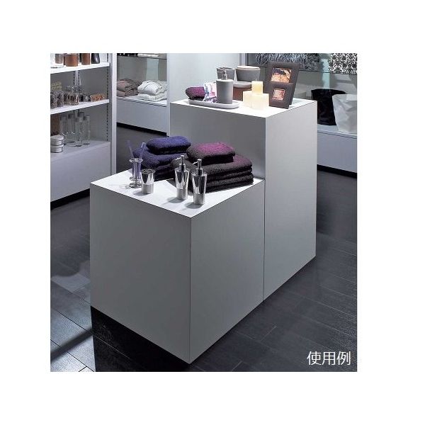 木製サイコロ白 ホワイトキューブ 4個 展示用 舞台用 ステージ用 38cm角 木製サイコロ白 ホワイトキューブ 4個 展示用 舞台用 ステージ用