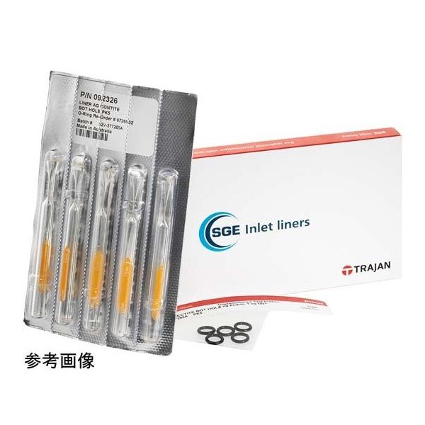 トレイジャンサイエンティフィックジャパン SGE グースネックライナー(石英ウール)アジレントGC用 5本入 92010 1箱(5本)（直送品）