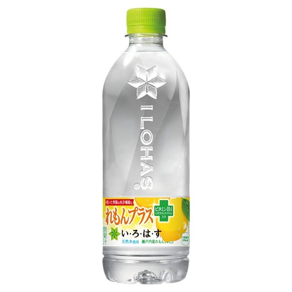 天然水】コカ・コーラ い・ろ・は・す（いろはす） れもんプラス 540ml 1セット（48本） - アスクル