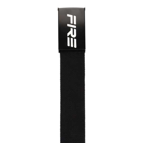 コーコス信岡 綿ストレッチワンタッチベルト 120cm ブラック
