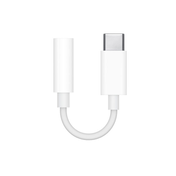 Apple純正 USB Type-C - 3.5 mmヘッドフォンジャック変換アダプタ オーディオ変換ケーブル 1個 - アスクル