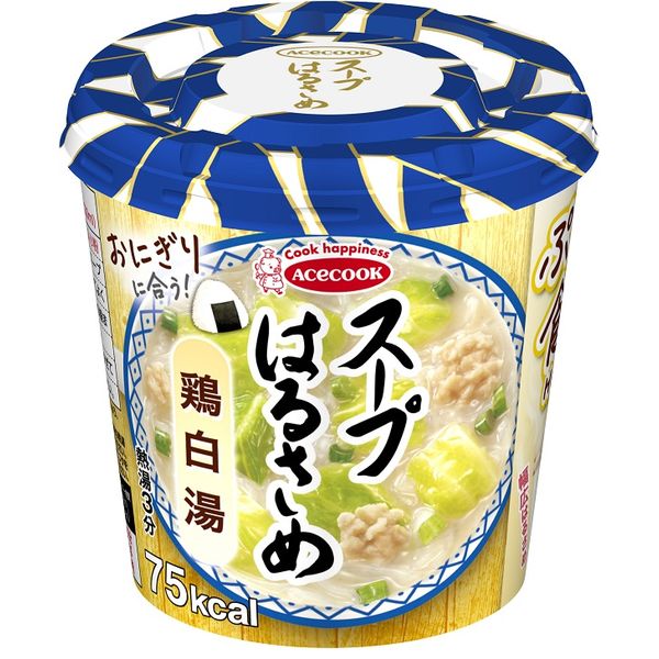 スープはるさめ 鶏白湯 1セット（1個×6） エースコック - アスクル